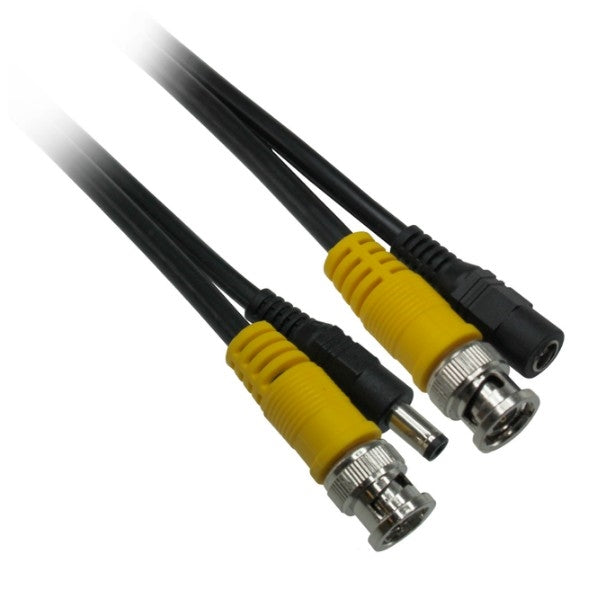 BNC Male to Male, DC Male to Female Combo Cable, 50 Ft.