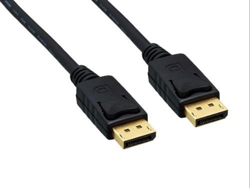 DisplayPort 1.2 Male to Male Cable with Latch, 25 ft