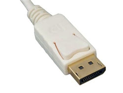 Mini DisplayPort Male to DisplayPort Male Cable, 6 Ft.
