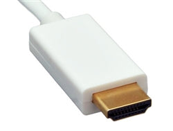 Mini DisplayPort Male to HDMI Male Cable, 10'