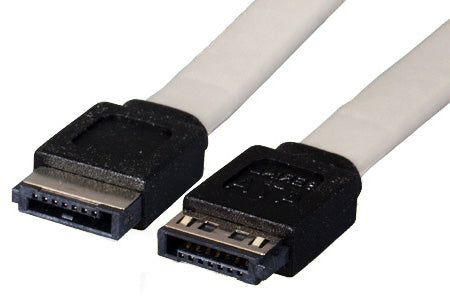 External Serial ATA Cable, Straight to Straight, 0.5 M