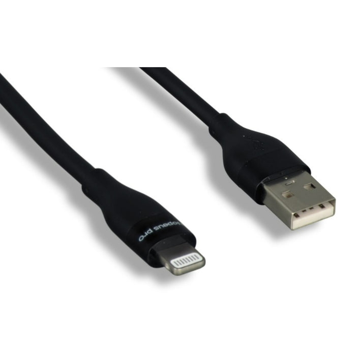 Apple C89 MFi Certified Lightning to USB-A Cable, 10 Ft Black