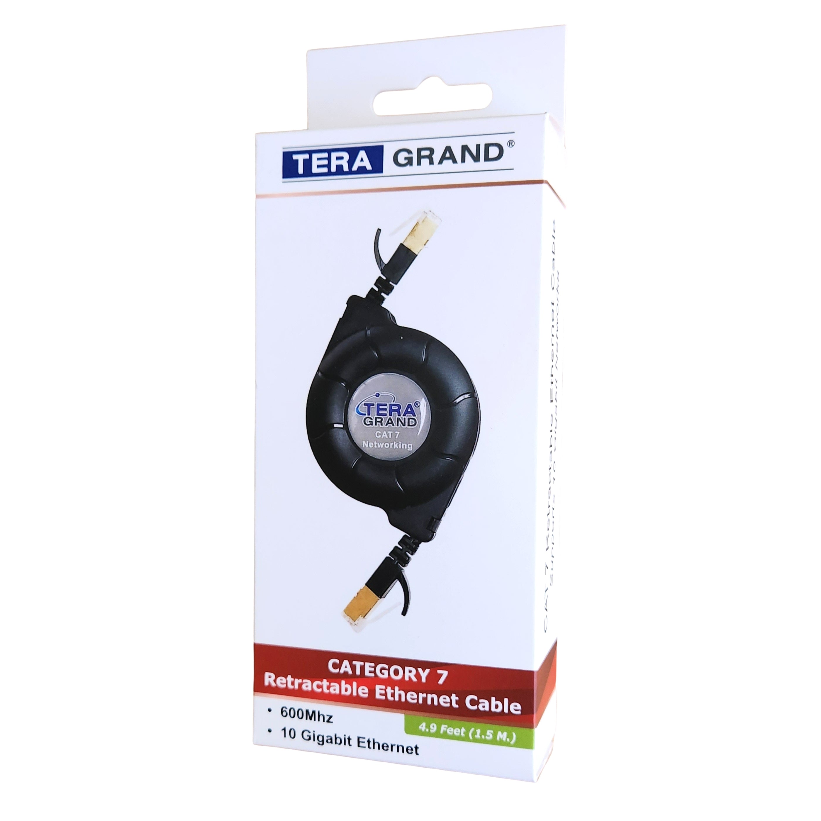 CAT-7 Retractable Cable 5 Ft STP — Tera Grand