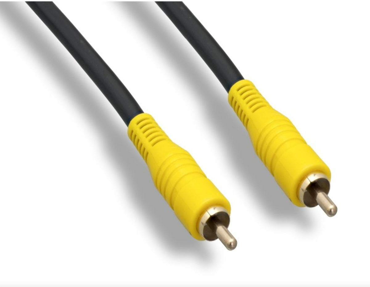 RCA Male-RCA Male Composite Video Cable, 75 ohm RG-59, 25' — Tera