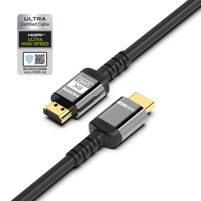 8K Ultra High Speed HDMI Certified Cable with Aluminum housing, Suppor — Tera  Grand