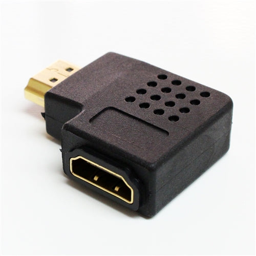 HDMI Male-Female, Flat 270 Degree Adapter
