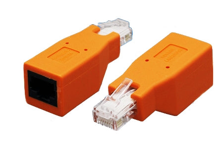 CAT6 - CAT5e RJ45 Male to Female Crossover Adapter