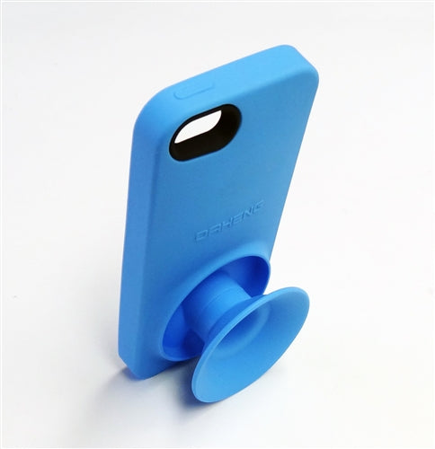 iPhone SE - 5 - 5S Sound Enhancer & Multifunctional Case, Blue
