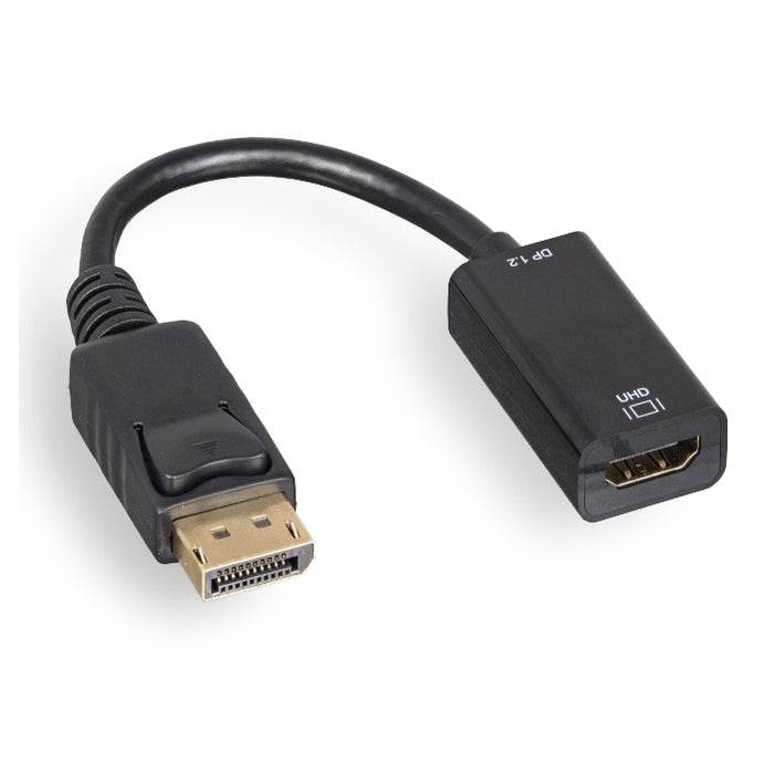 DisplayPort 1.2 to HDMI Female Adapter, Supports 4K 60Hz