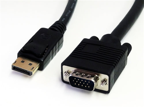 DisplayPort to VGA Cable, 3'