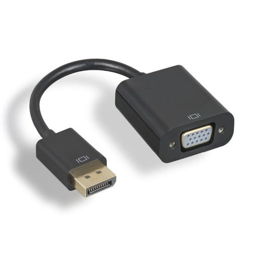 DisplayPort to VGA Female Adapter, 7 Black — Tera Grand
