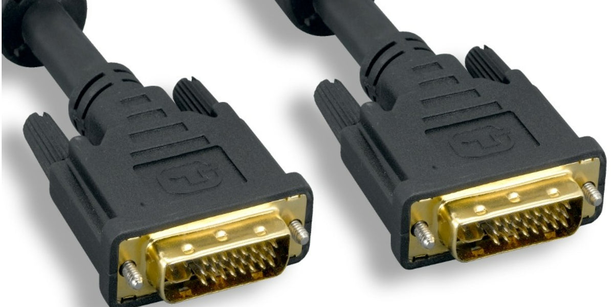 DVI-I Dual Link Male to Male Cable, 15' — Tera Grand