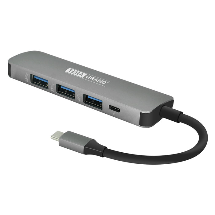 High Speed USB 3.1 Type C USB-C -Multiple 4 Port USB 3.0 Hub Adapter For  MacBook