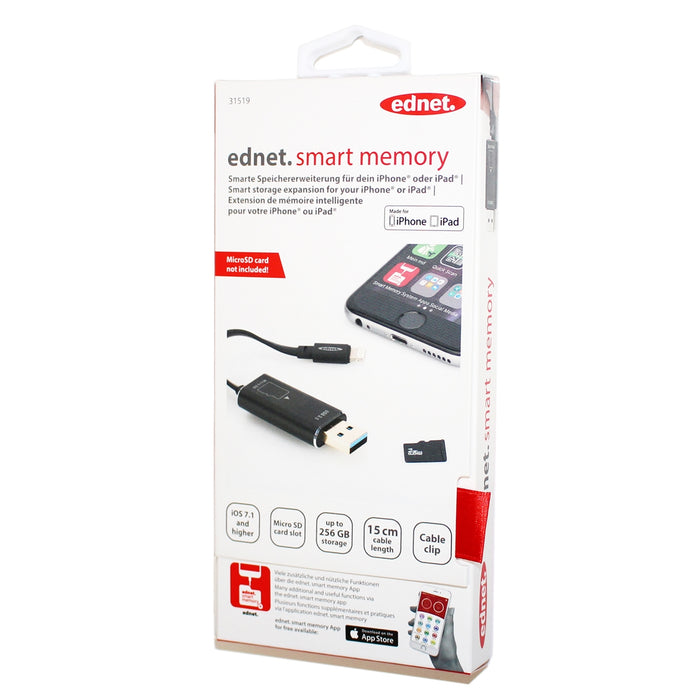 Ednet - Smart Memory, Storage Extension for iPhone & iPad — Tera Grand