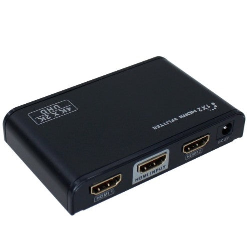 HDMI 1x2 Amplified Splitter with 3D and 4K 60Hz Support