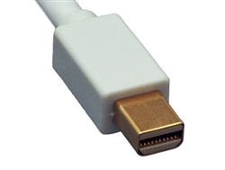Mini DisplayPort Male to DisplayPort Male Cable, 6 Ft.