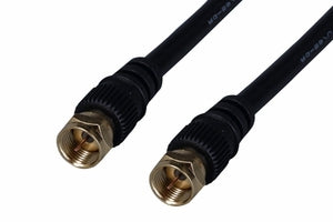 RG-59 F-type Coaxial Cable, 25'