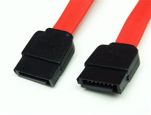 Serial ATA Cable, Straight to Straight, 0.5 Meter = 19.7"