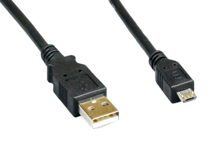 Usb Micro 2 Picture USB 2.0 A to Micro USB Black, 15' — Tera Grand