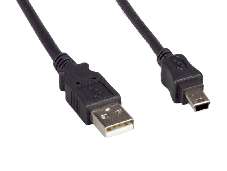 USB 2.0 A to Mini-B 5P Male Cable, 6' — Tera Grand
