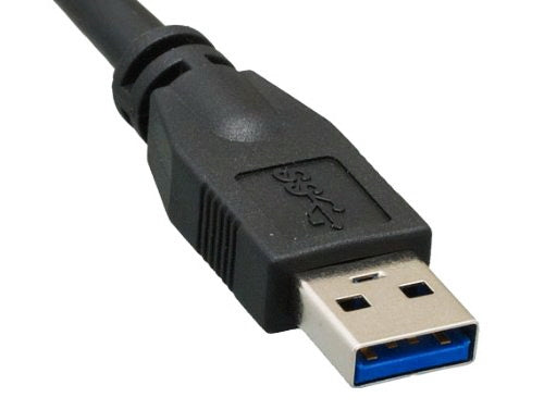USB 3.0 A Male to B Male cable, Black 6'