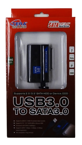 USB 3.0 to SATA 3.0 Adapter Cable with US Power Adapter