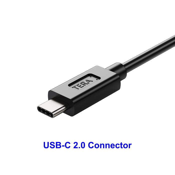 Premium USB 2.0 USB-C to RS232 Serial DB9 Adapter Cable - Supports Windows 11, 10, 8, 7, Vista, XP, 2000, 98, Linux and Mac OS - Built with FTDI Chipset and Hex Nuts, 3 Ft.